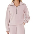 thumbnail image 1 of Member's Mark Women's Sandwash Half-Zip Pullover, 1 of 7