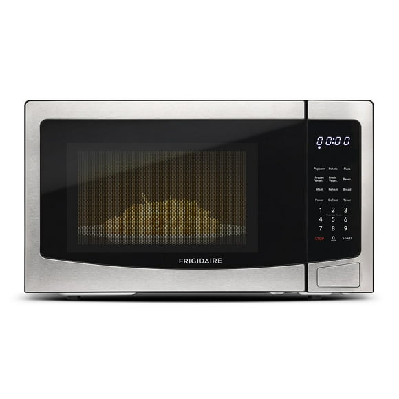 Frigidaire 1.1cu. ft. Stainless Steel 1000W Microwave with 10 Adjustable Power Levels