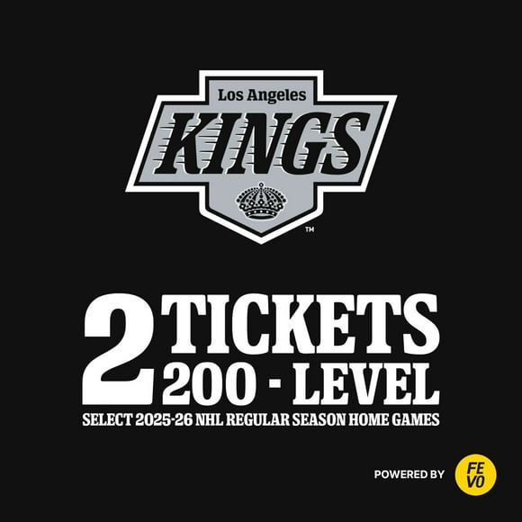 NHL Los Angeles Kings, Two (2) 200-Level Tickets eVoucher