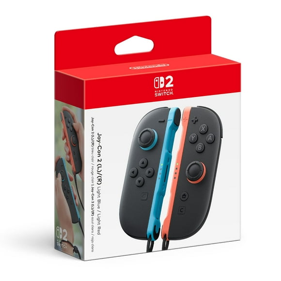 Joy-Con 2 (L)/(R) Light Blue/Light Red