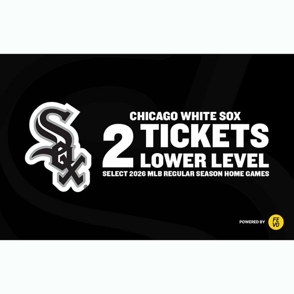 MLB Chicago White Sox, Two (2) Lower Level Tickers eVoucher