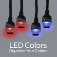 thumbnail image 3 of Xtreme 9FT LED Lighted HDMI Premium Cables, 2 pk., 3 of 7
