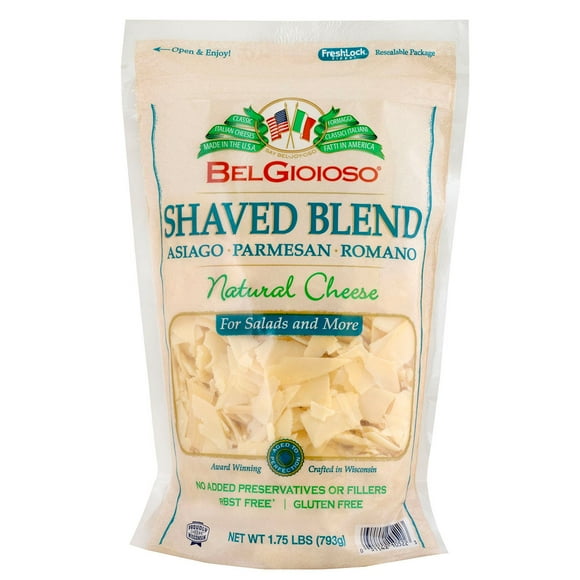 BelGioioso Shaved Cheese Blend 1.75 lbs.
