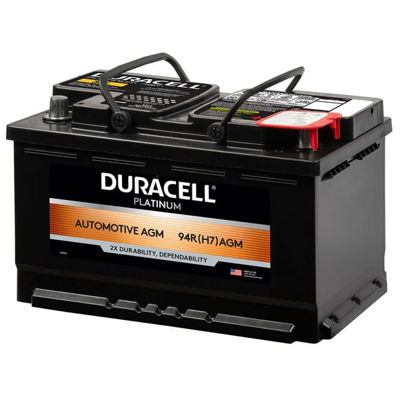 Duracell AGM Automotive Battery, Group Size 94R H7